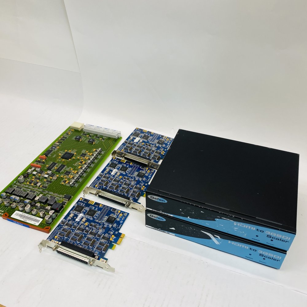 Broadcast AV Lot – Axon Audio Embedder + Gefen SDI-HDMI + BlueStorm Cards