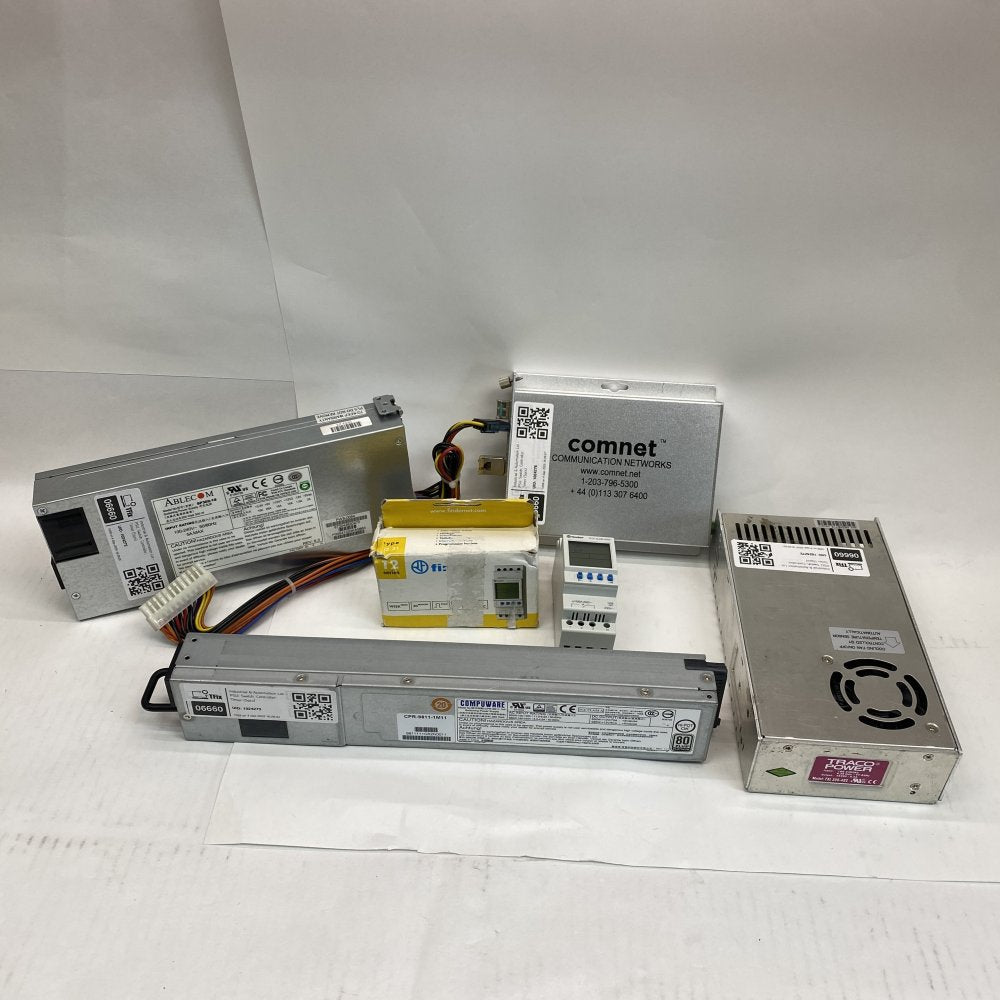 Industrial & Automation Lot – PSU, Switch, Controller, Timer (5pcs)