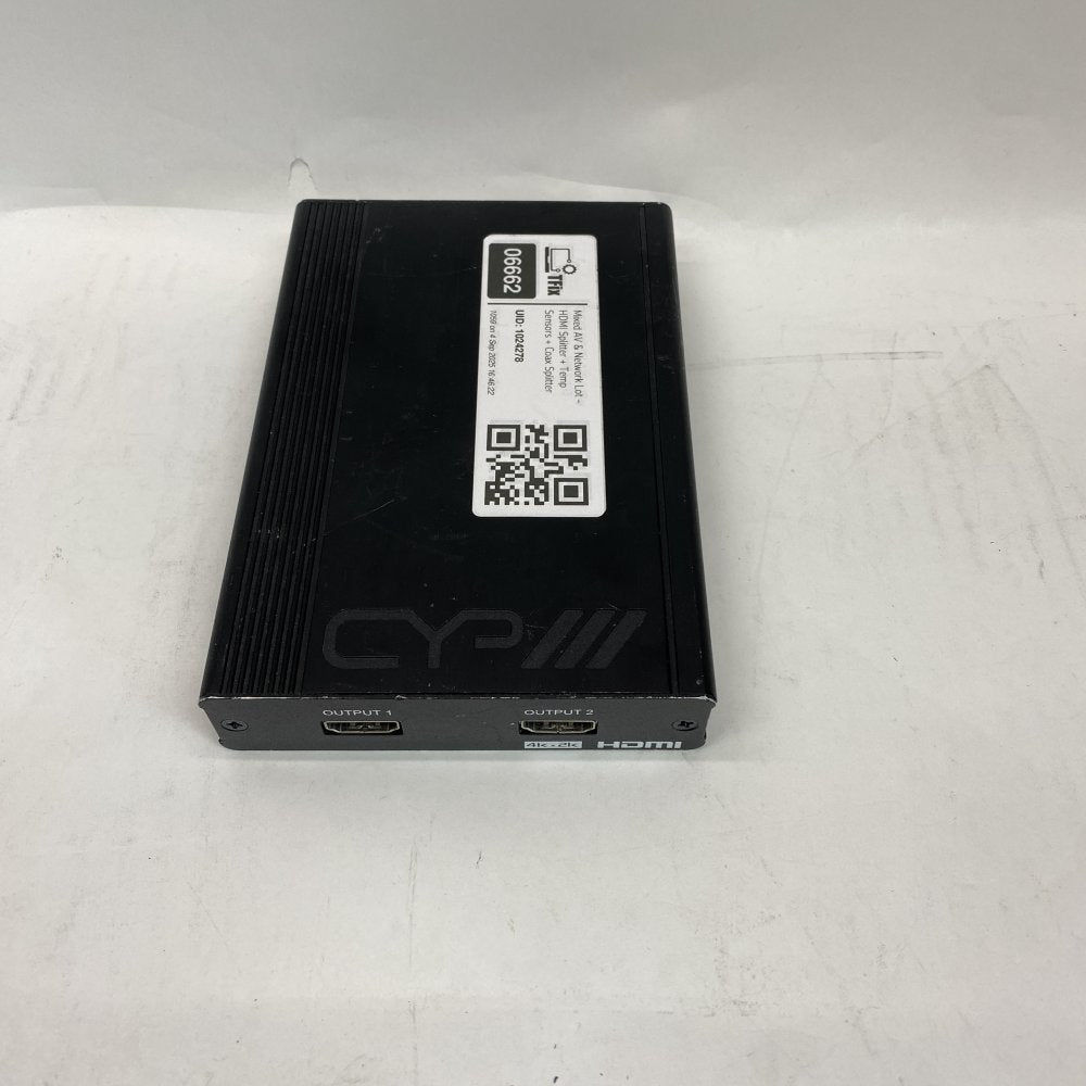 Mixed AV & Network Lot – HDMI Splitter + Temp Sensors + Coax Splitter