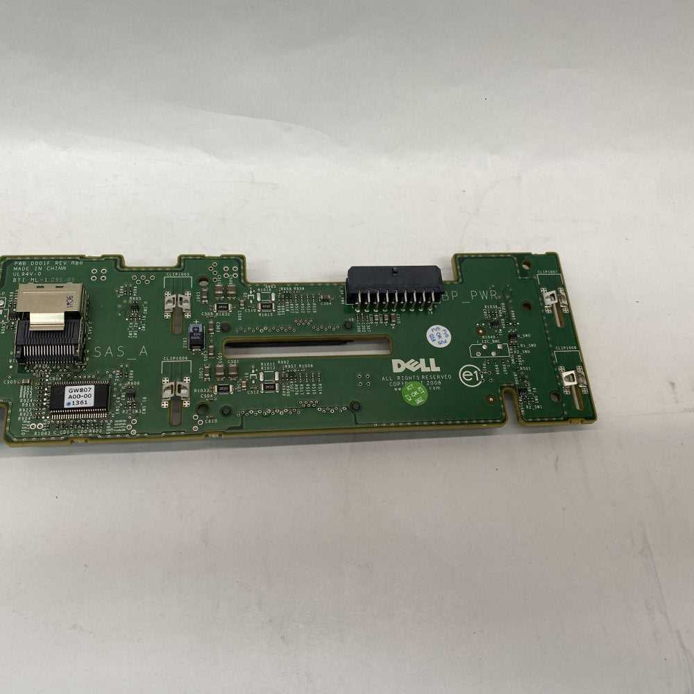 Dell R710 Backplane Board + 6x Finisar 850nm SX GBIC Transceivers - Used