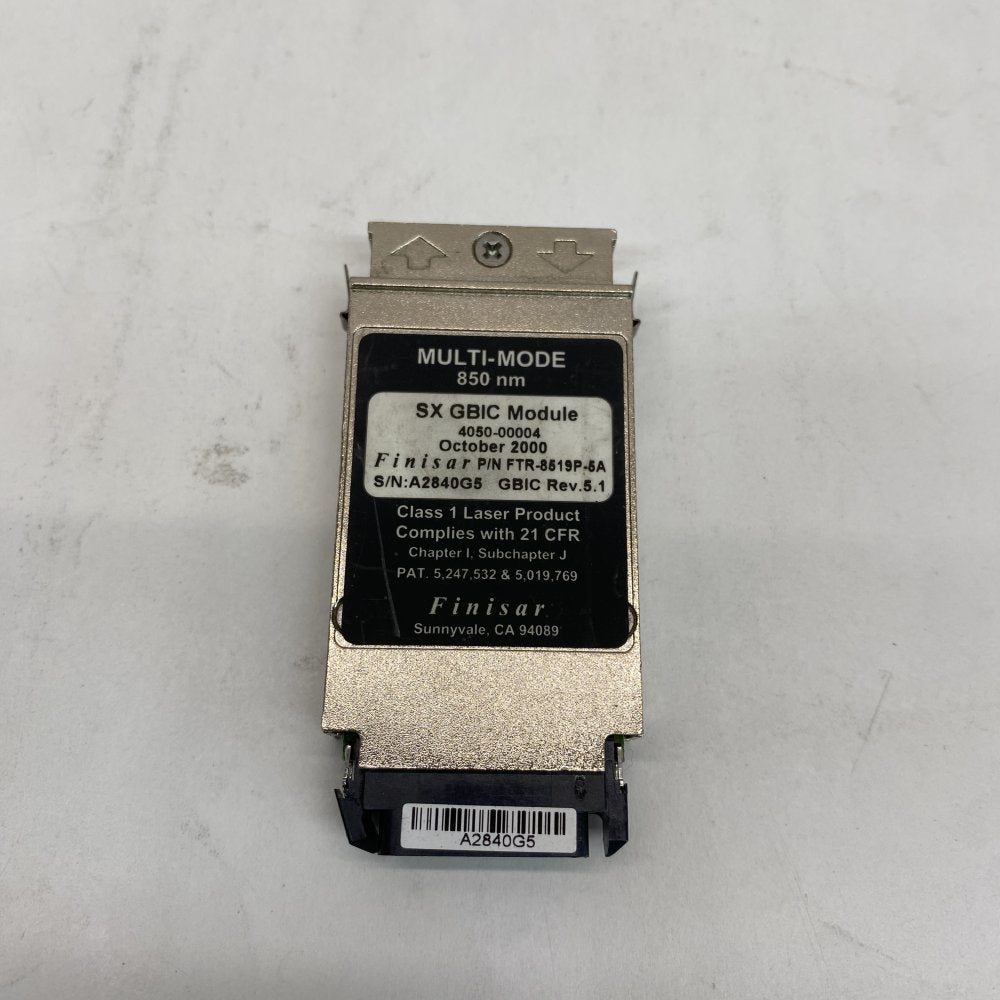 Dell R710 Backplane Board + 6x Finisar 850nm SX GBIC Transceivers - Used