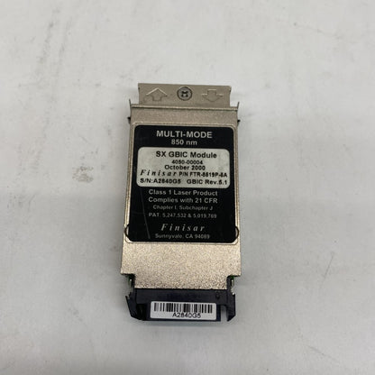 Dell R710 Backplane Board + 6x Finisar 850nm SX GBIC Transceivers - Used