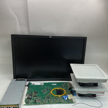 Mixed Spares Lot – PSU, HP 24” Monitor, Evertz Board, Fans