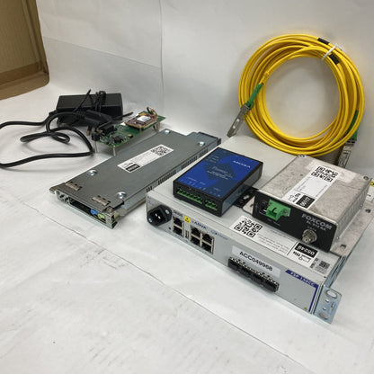 Networking & Fiber Lot – Foxcom, Skylane, ADVA, Moxa, Amulet KVM
