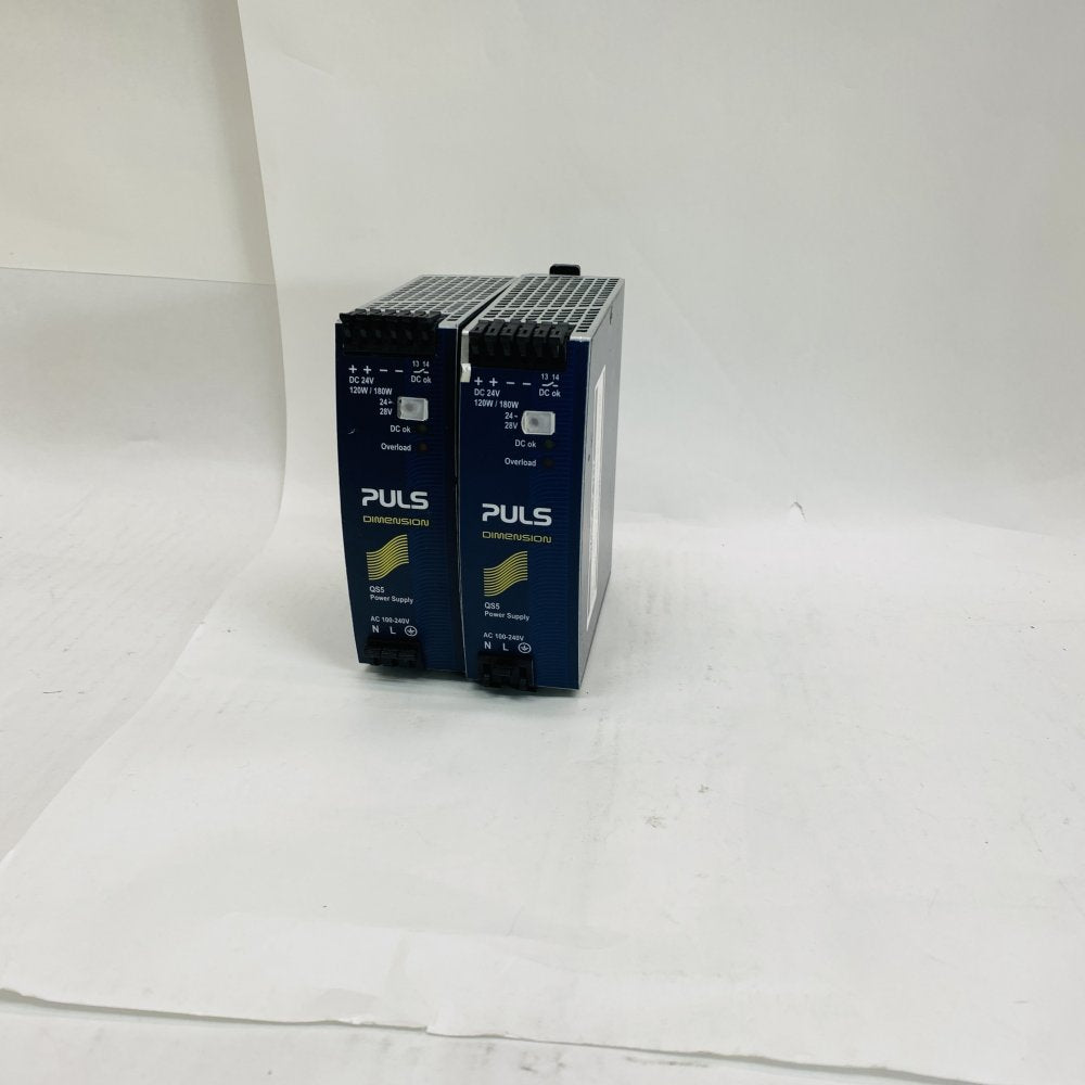PULS QS5.241 DIN-Rail Power Supply 24-28V 5A 120W (Set of 2) - Used