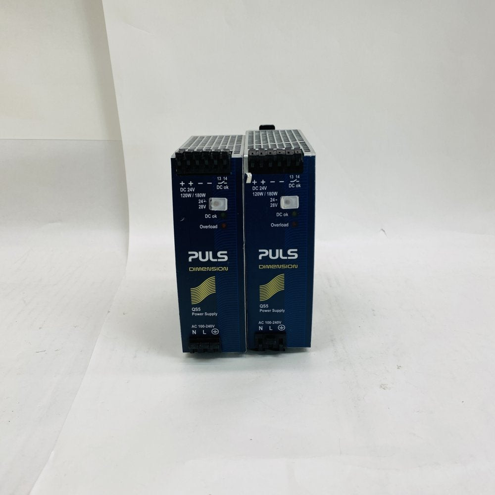 Industrial DIN-Rail Power Supply PULS QS5.241 24-28V 5A 120W Set of 2