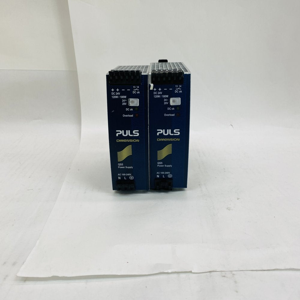 Industrial DIN-Rail Power Supply PULS QS5.241 24-28V 5A 120W Set of 2