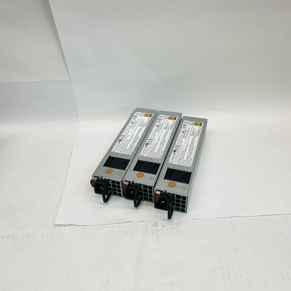 3 x Data Center Power Supply Supermicro PWS-406P-1R 400W 80 Plus Gold