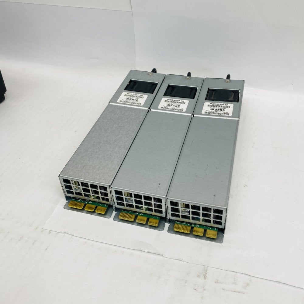 3 x Data Center Power Supply Supermicro PWS-406P-1R 400W 80 Plus Gold