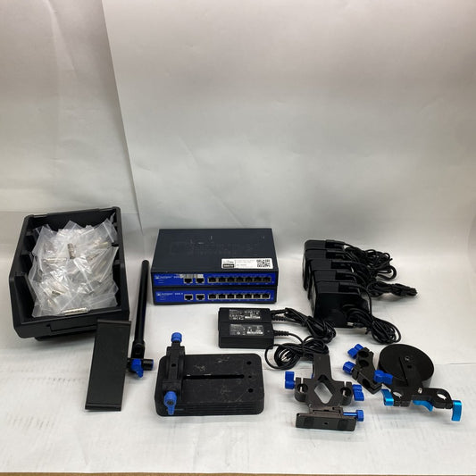 Broadcast & IT Lot – Juniper Firewalls + BNC 100pcs + ASUS & Huntkey PSU
