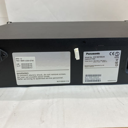 Panasonic KX-NS720 4K VoIP Professional Phone System Expansion Unit