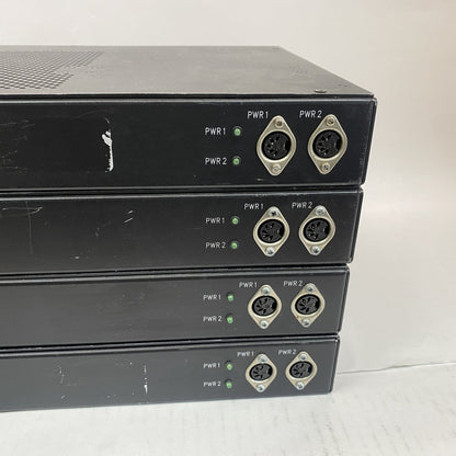 Lot of 4x Meridian SR-1600 1U Hot-Swap Rack Servers Ethernet 1080p