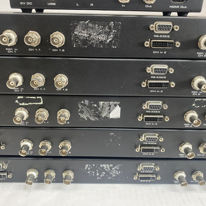 Broadcast Video Lot 5x Gefen DVI-HD-SDI Scalers + 3G-SDI HDMI Converter