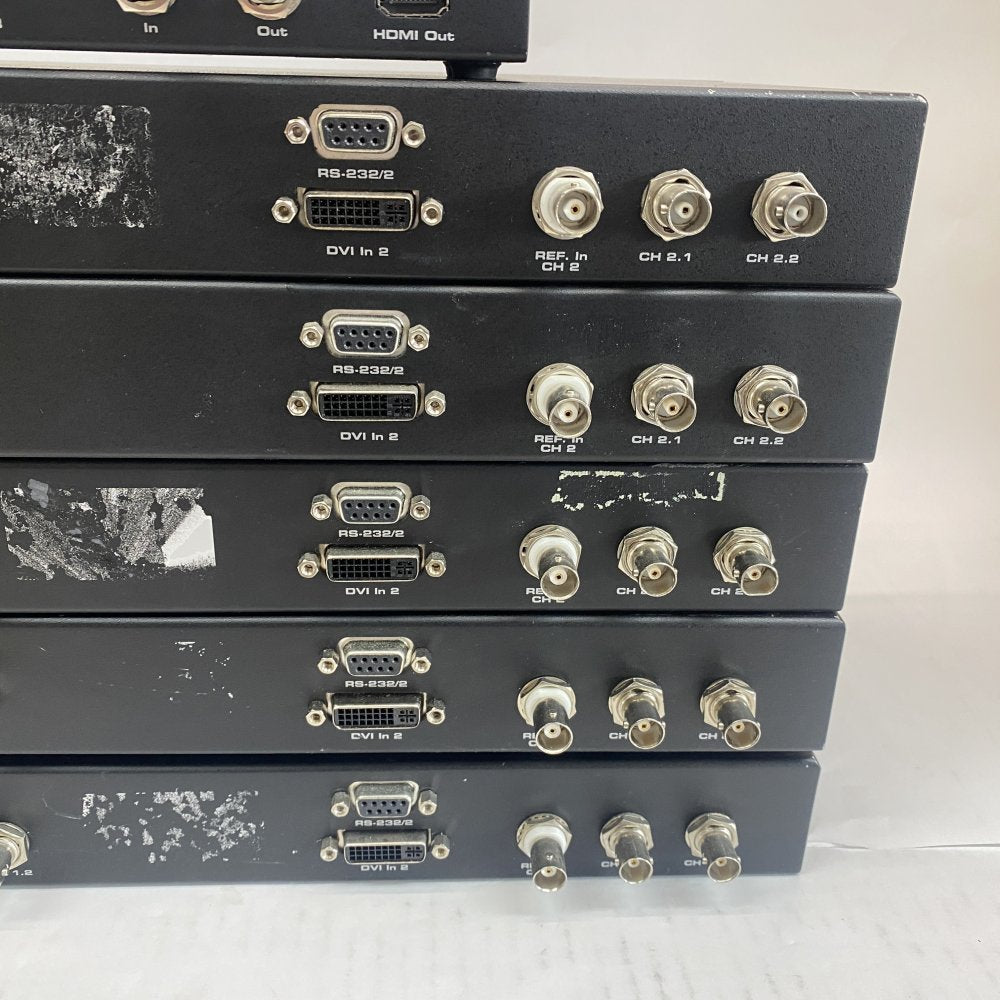 Broadcast Video Lot 5x Gefen DVI-HD-SDI Scalers + 3G-SDI HDMI Converter