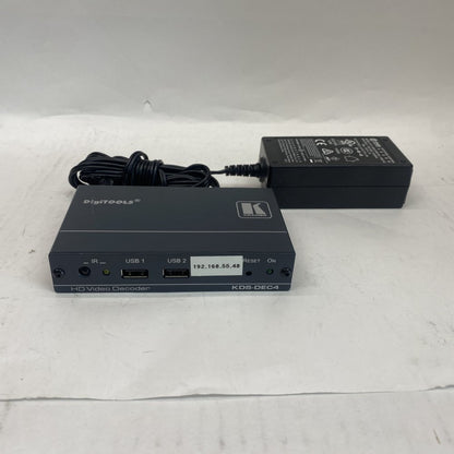 Enterprise AV + Storage Lot: 2x 900GB SAS HDD, Kramer 4K Decoder, PSU