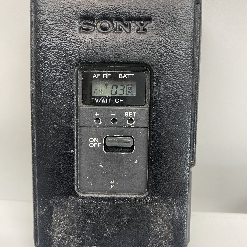Sony Audio & Fiber Patch Lot: 2x WRT-820 TX, 2x 24-Port Panels, Charger