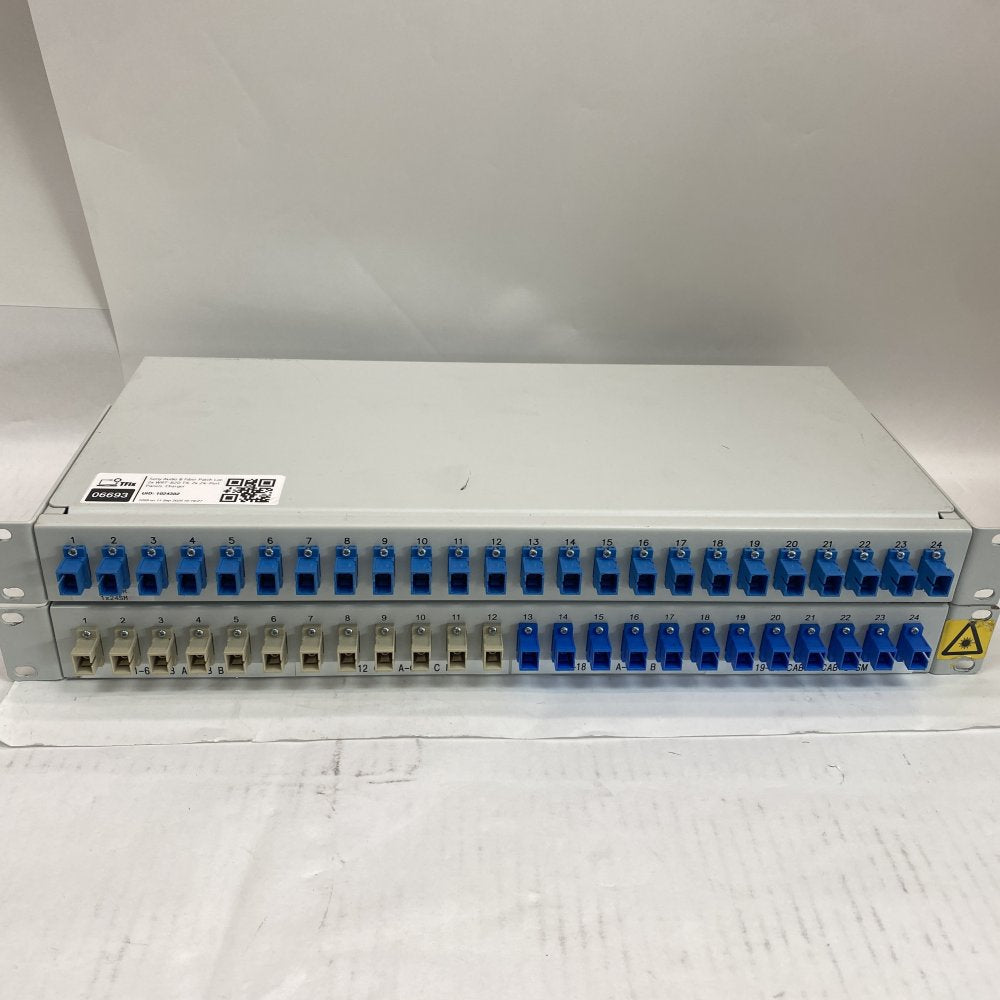 Job Lot Sony WRT-820 UHF Audio Transmitters 24-Port Fibre Patch Panels