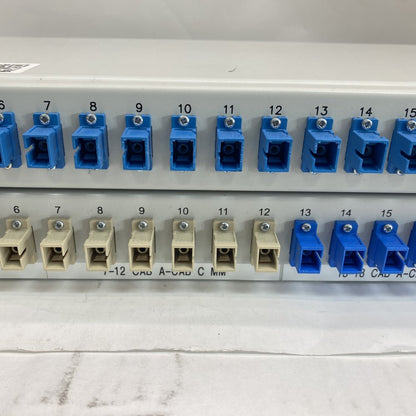 Sony Audio & Fiber Patch Lot: 2x WRT-820 TX, 2x 24-Port Panels, Charger