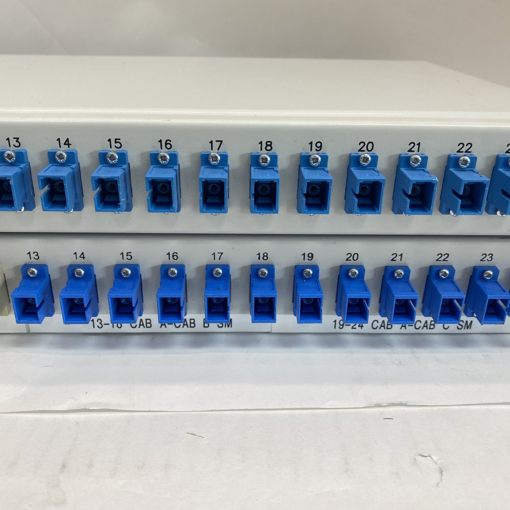 Sony Audio & Fiber Patch Lot: 2x WRT-820 TX, 2x 24-Port Panels, Charger