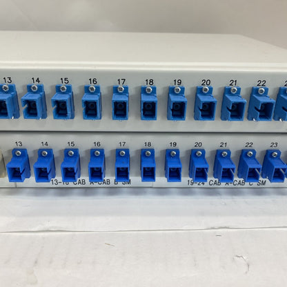 Sony Audio & Fiber Patch Lot: 2x WRT-820 TX, 2x 24-Port Panels, Charger