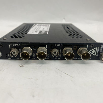 2 x Broadcast SDI HDSDI Optical Transmitter Meridian ST-2HD3 Cards NTSC PAL