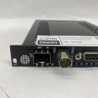 3 x Broadcast Tx Cards NTSC PAL SECAM Compatible Meridian FT-1U2A2C2G