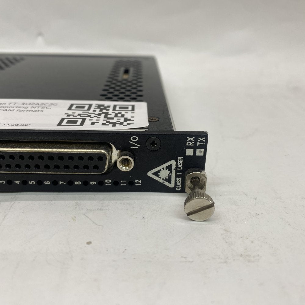 3 x Broadcast Tx Cards NTSC PAL SECAM Compatible Meridian FT-1U2A2C2G