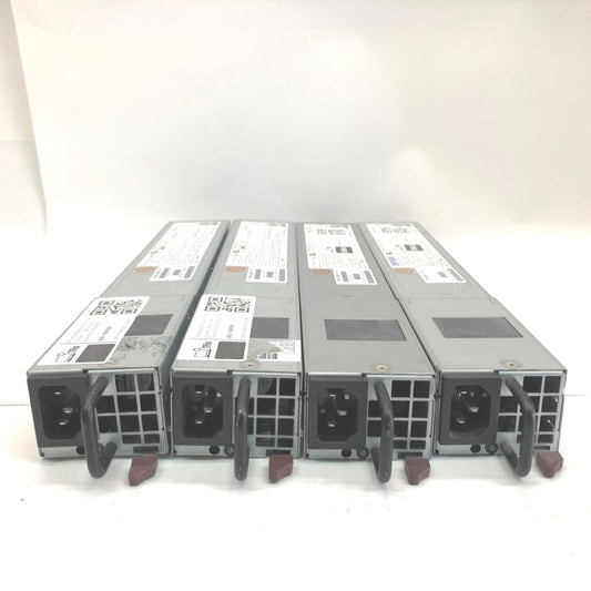 4 x Supermicro PWS-982P-1R 980W 80Plus Platinum 1U Redundant Server PSU — Used