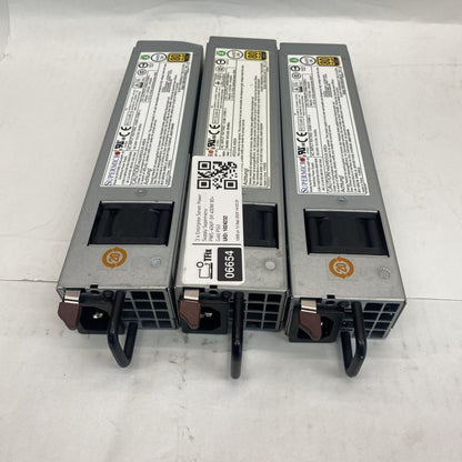 3 x Enterprise Server Power Supply Supermicro PWS-406P-1R 400W 80+ Gold PSU