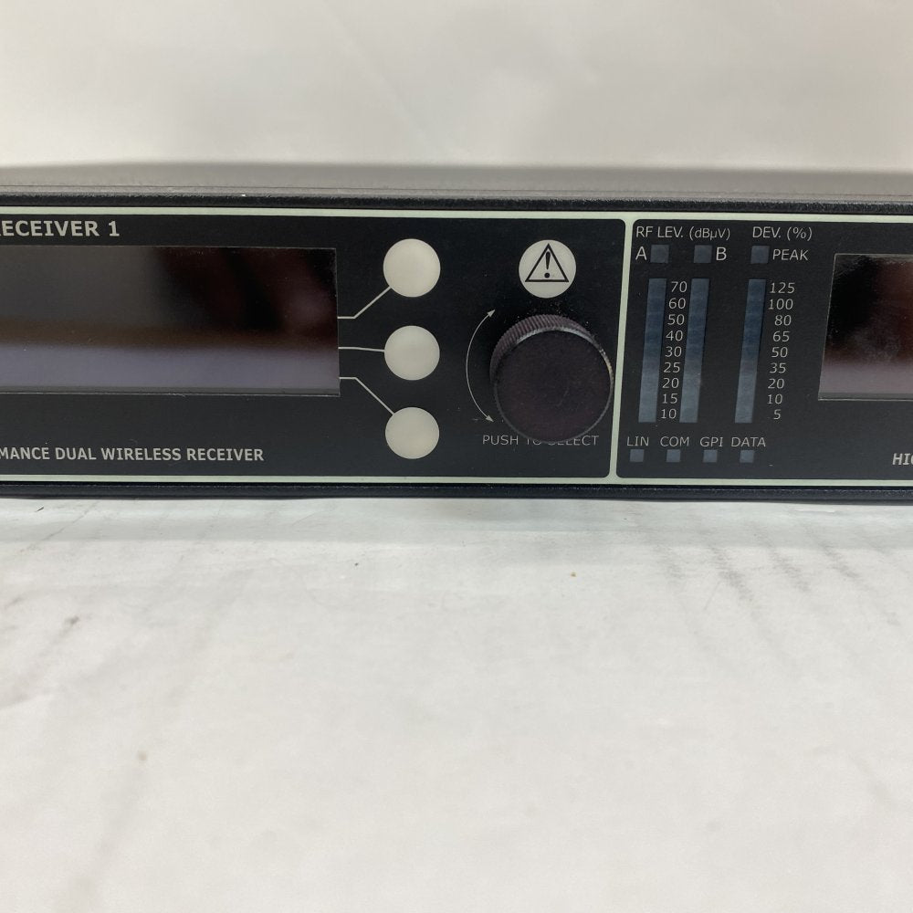Broadcast Dual True Diversity Receiver Wisycom MRK960 Rack-Mount 4K