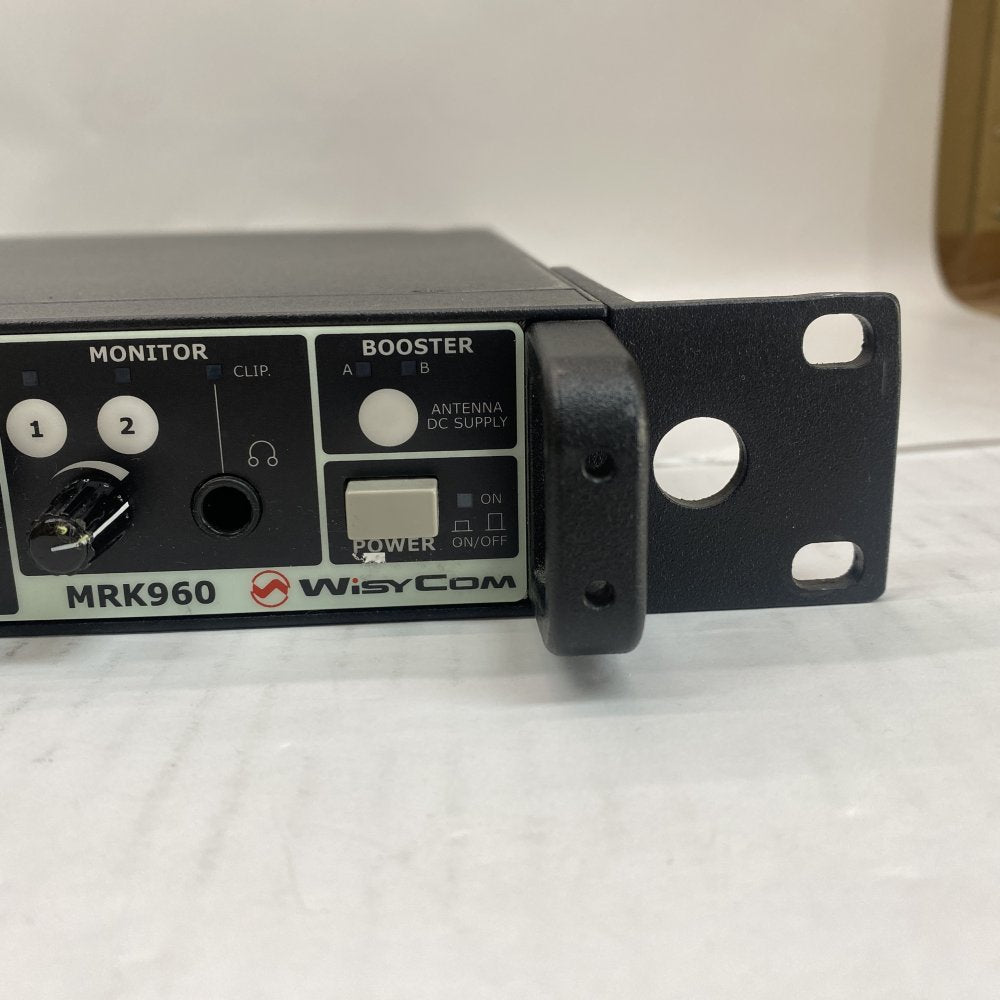 Broadcast Dual True Diversity Receiver Wisycom MRK960 Rack-Mount 4K