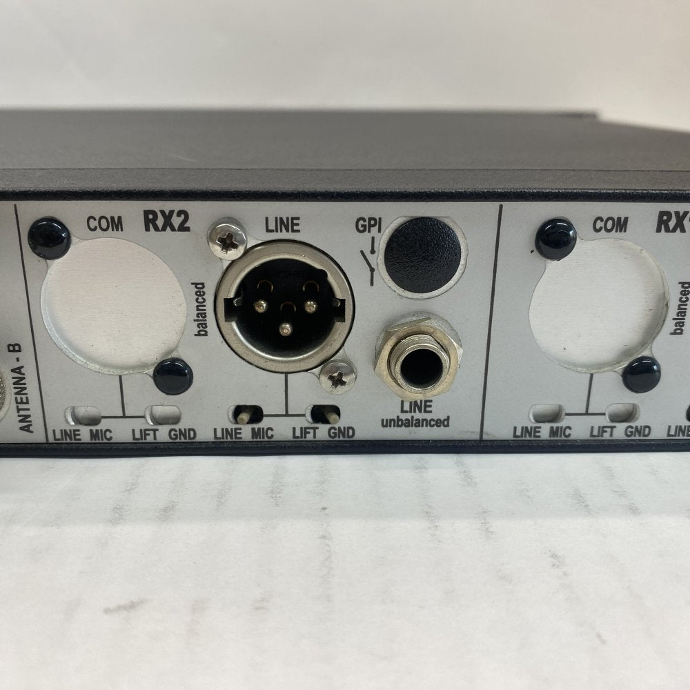 Broadcast Dual True Diversity Receiver Wisycom MRK960 Rack-Mount 4K