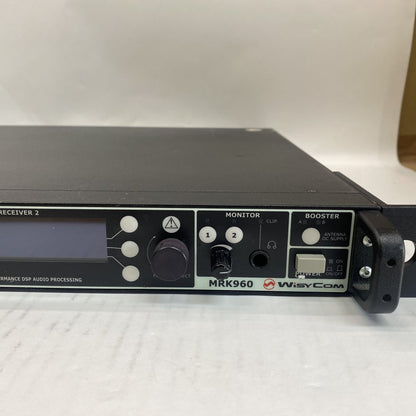 Broadcast Dual True Diversity Receiver Wisycom MRK960 Rack-Mount 4K