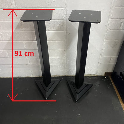 Professional Studio Monitor Stands, Heavy-Duty Steel, KRK VXT6/VXT8, Adjustable
