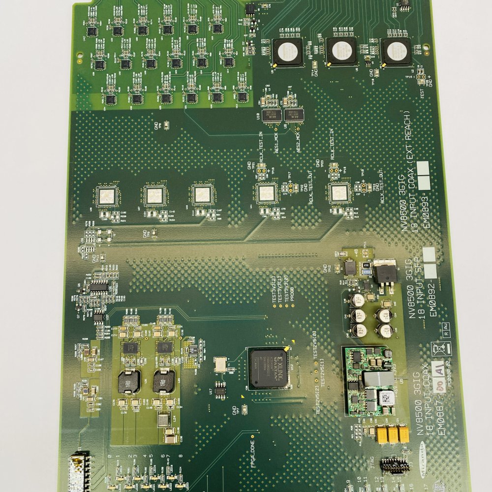 NVision NV8140 18 Input Coax Board Professional 3Gig SDI Fiber Module