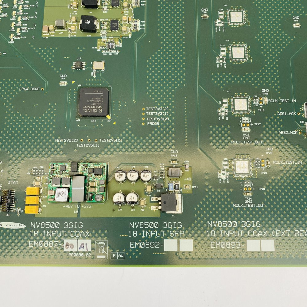 NVision NV8140 18 Input Coax Board Professional 3Gig SDI Fiber Module