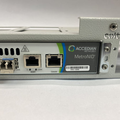 Accedian Networks MetroNID GT-S-DC (P/N 501-050-01) 4-Port Network Device