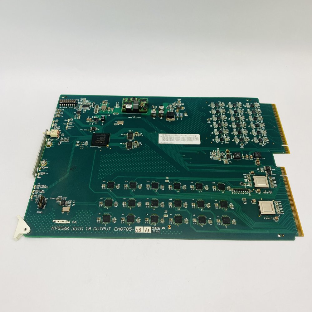 Miranda NV8500 3GIG 18 Output Card EM0785 Broadcast Router Module