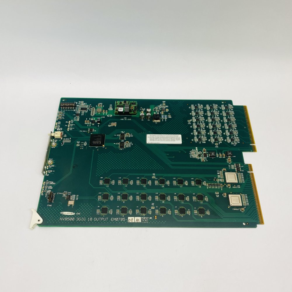 Miranda NV8500 3GIG 18 Output Card EM0785 Broadcast Router Module