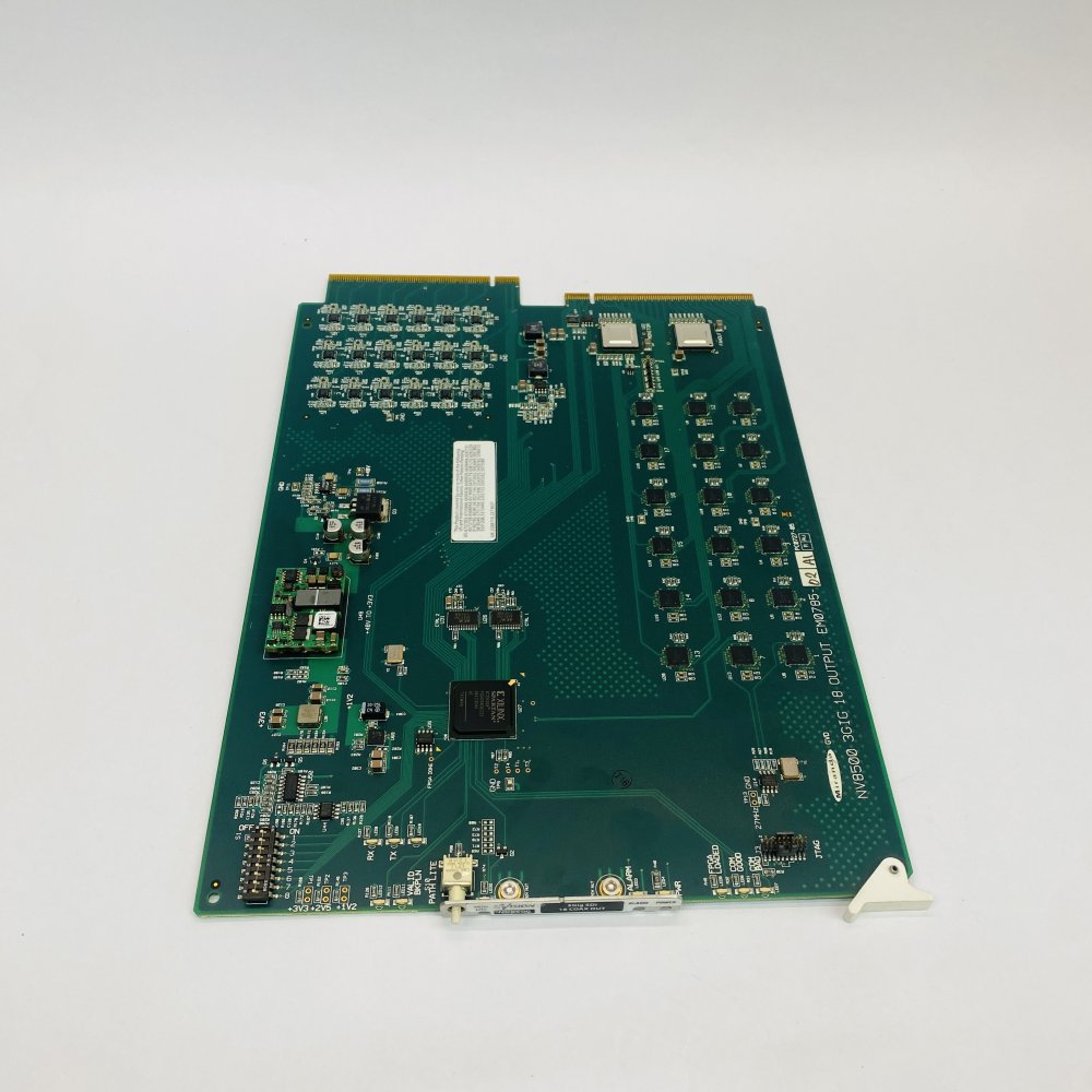Miranda NV8500 3GIG 18 Output Card EM0785 Broadcast Router Module