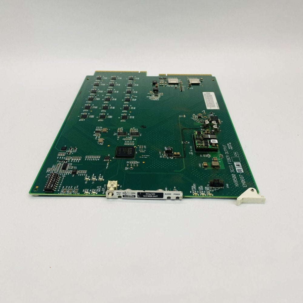 Miranda NV8500 3GIG Fiber Output Card EM0697 Broadcast Router Module