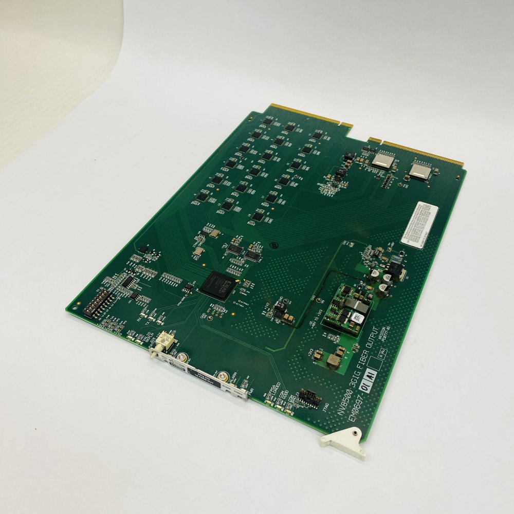 Miranda NV8500 3GIG Fiber Output Card EM0697 Broadcast Router Module