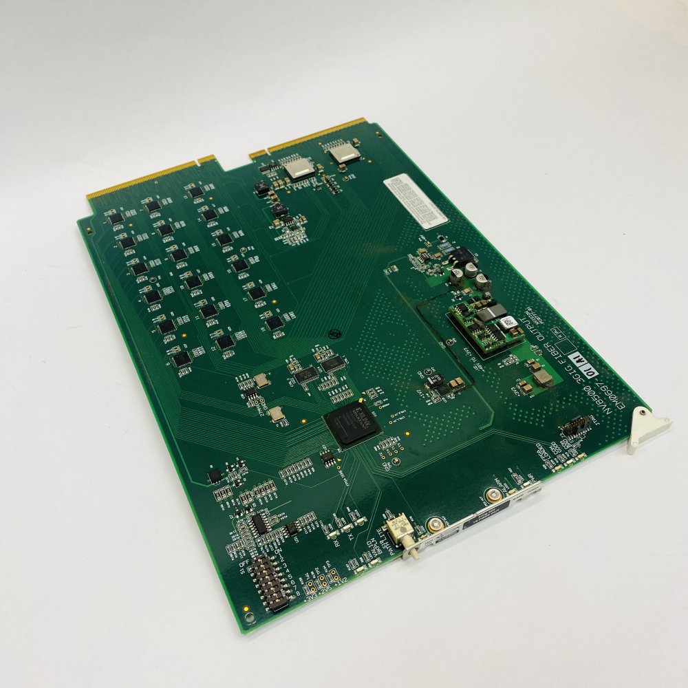 Miranda NV8500 3GIG Fiber Output Card EM0697 Broadcast Router Module