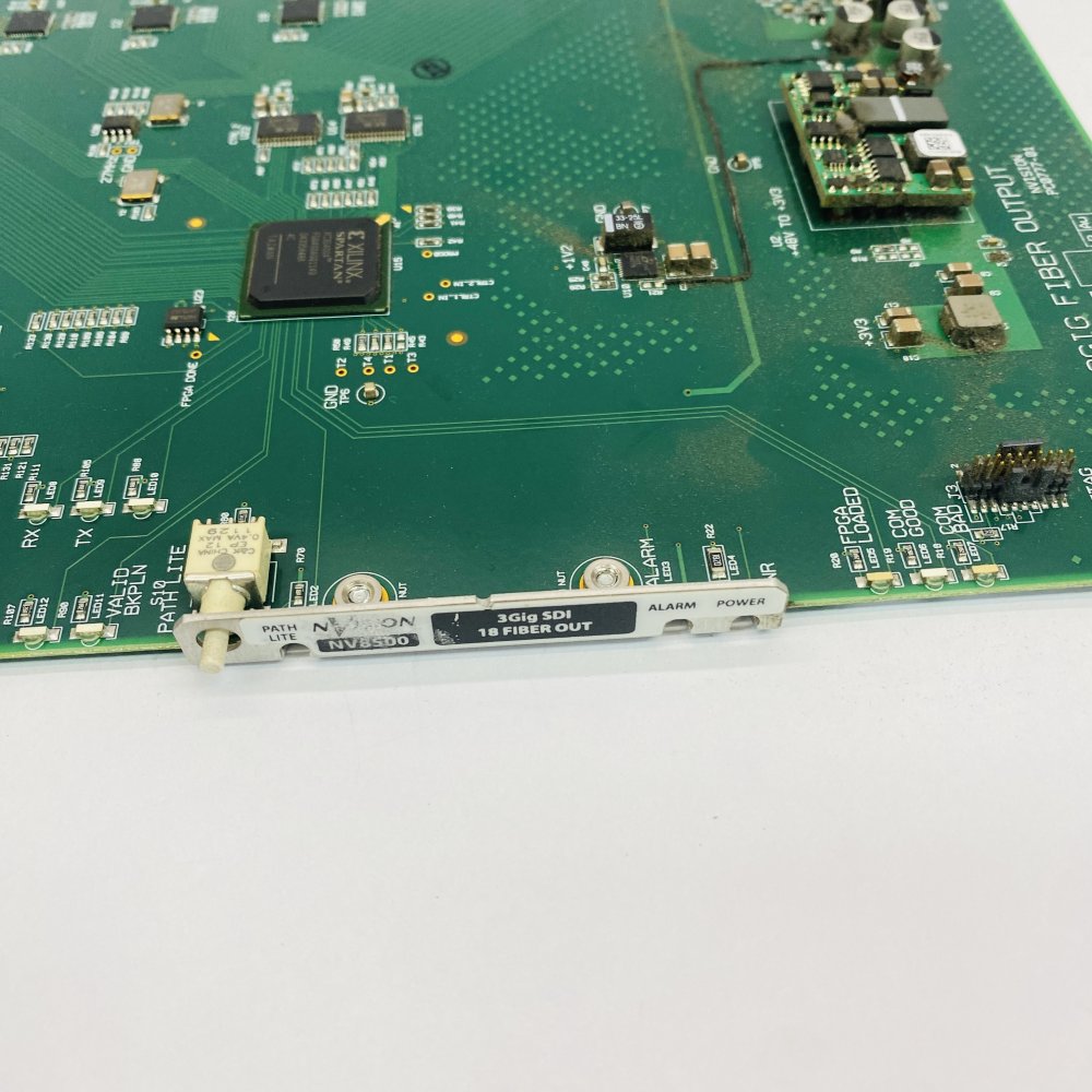 Miranda NV8500 3GIG Fiber Output Card EM0697 Broadcast Router Module