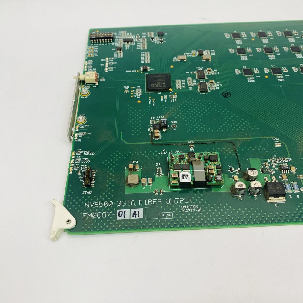 Miranda NV8500 3GIG Fiber Output Card EM0697 Broadcast Router Module