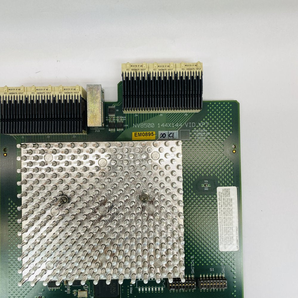 Broadcast Hybrid Crosspoint Card Grass Valley NV8500 144x144 3GIG VID XPT EM0895