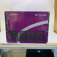 Miranda NVISION NV8140 Router Frame Dual PS8300 Mainframe Digital Switching