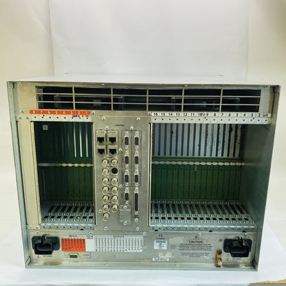 Miranda NVISION NV8140 Router Frame Dual PS8300 Mainframe Digital Switching