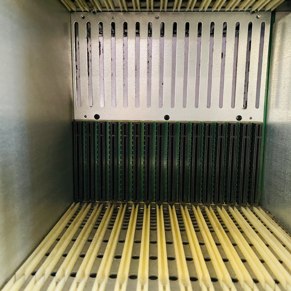Miranda NVISION NV8140 Router Frame Dual PS8300 Mainframe Digital Switching