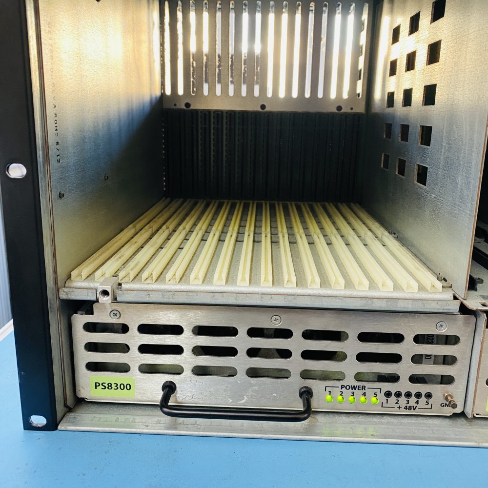 Miranda NVISION NV8140 Router Frame Dual PS8300 Mainframe Digital Switching